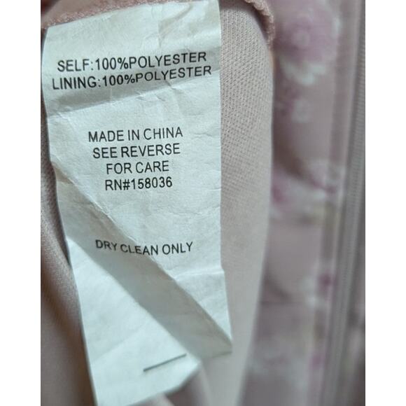 Birdy Grey Maxi Dress Devin Convertible Dress Purple Floral slit Extra Small - Picture 5 of 6